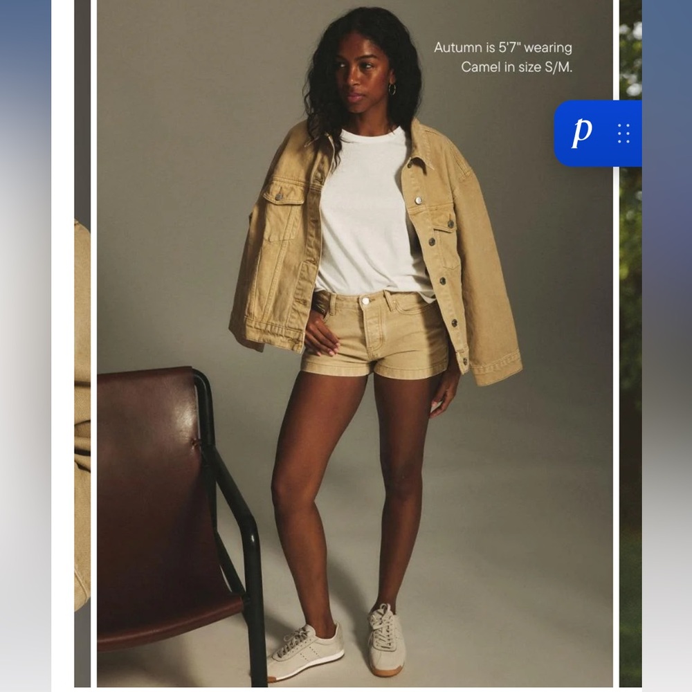 Parke camel denim jacket - Picture 2 of 3